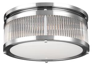 FE-PAULSON-F-M Paulson 4 Light Flush Ceiling Light In Polished Chrome
