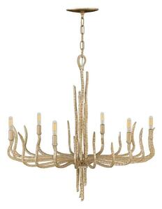 HK/SPYRE6CCPG Spyre 6 Light Ceiling Chandelier In Champagne Gold
