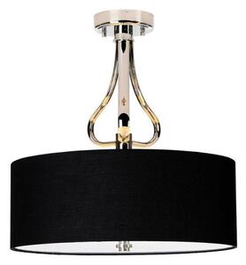 BATH/FALM/SFPC Falmouth 3 Light Semi Flush Ceiling Light In Polished Chrome