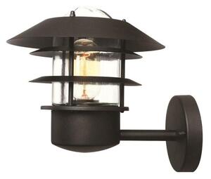 Elstead HELSINGORBK Helsingor 1 Light Outdoor Wall Lantern In Black