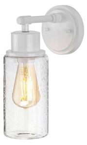 BATH/MORVAH1W Morvah 1 Light Bathroom Wall Light In White