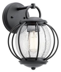 KL/VANDALIA2/S Vandalia 1 Light Outdoor Wall Lantern In Black