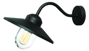 Elstead KLAMPENBORGBK Klampenborg 1 Light Outdoor Wall Lantern In Black
