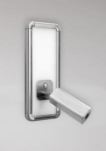 Mantra M5256 Ibiza 1 Light LED Adjustable Wall Light In Satin Nickel