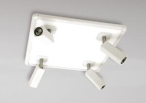 Mantra M5251 Ibiza 4 Light Square LED Ceiling Spotlight In White