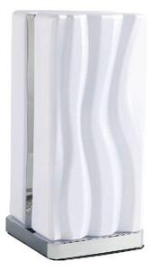 Mantra M5046 Arena LED Table Lamp In Chrome And White