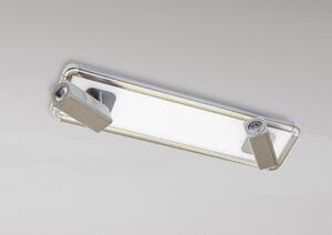 Mantra M5254 Ibiza 2 Light LED Flush Ceiling Spotlight In Satin Nickel