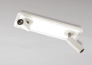 Mantra M5255 Ibiza 2 Light LED Flush Ceiling Light In White