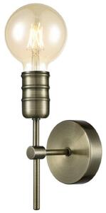 F2407-1 1 Light Wall Light In Antique Brass