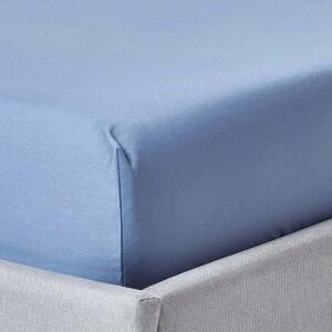 Air Force Blue Egptian Cotton Fitted Sheet 1000 Thread Count, Single