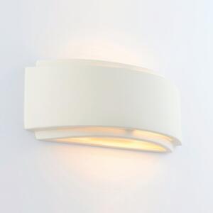 1 Light Unglazed Ceramic Rectangular Wall Light