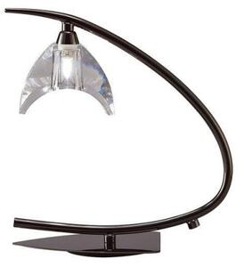 Mantra M1458BC Eclipse 1 Light Small Table Lamp In Black Chrome - H: 290mm