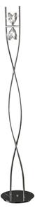 Mantra M1463 Eclipse 2 Light Floor Light In Chrome