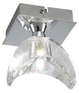 Mantra M1457 Eclipse 1 Light Flush Ceiling Light In Chrome