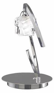 Mantra M1846 Ice 1 Light Table Lamp In Chrome