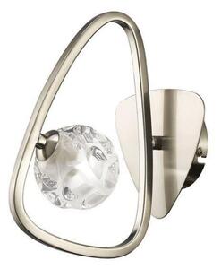 Mantra M5017/S Lux 1 Light Switched Wall Light In Chrome