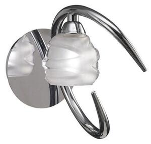 Mantra M1806/S Loop 1 Light Switched Wall Light In Chrome