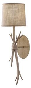 Mantra M6180 Sabina 1 Light Wall Light In Imitation Wood
