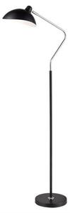 S244 Standard Lamp 1 Light Floor Light In Matt Black And Chrome