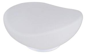 Mantra M4898 Opal 1 Light Table Lamp In White With Frosted White Shade
