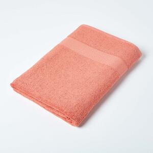 Homescapes Burnt Orange Jumbo Towel 100 % Turkish Cotton