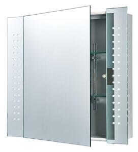 Saxby 60894 Ravelo LED Bathroom Cabinet Mirror with Shaver socket and IR switch