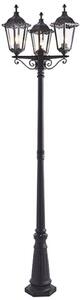 Endon 76552 Burford 3 Light Outdoor Lamp Post In Matt Black