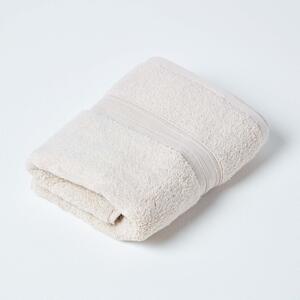 Homescapes Zero Twist Supima Cotton Beige Hand Towel