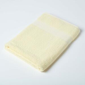 Homescapes Pastel Yellow Jumbo Towel 100 % Turkish Cotton