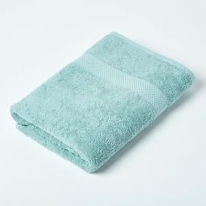 Homescapes Sea Green Bath Towel 100 % Turkish Cotton