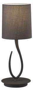 Mantra M3682 Lua 1 Light Small Table Lamp In Ash Grey