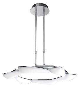 Mantra M3800 Mistral 6 Light LED Pendant Light In Chrome - Dia: 650mm