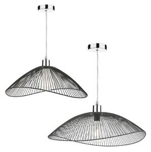 Dar ONZ1722 Onza Easy Fit Ceiling Pendant In Black