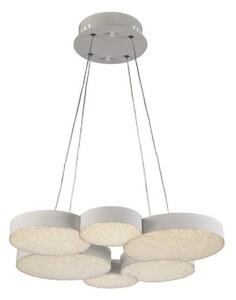 Mantra M5761 Lunas LED Small Round Pendant Light In White - Dia: 610mm
