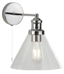 Searchlight 1277CC Pyramid 1 Light Wall Light In Chrome