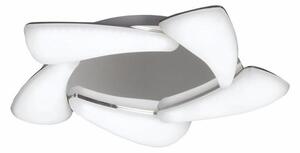 Mantra M3807 Mistral 5 Light LED Flush Ceiling Light In Chrome