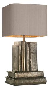 David Hunt Lighting AUT4263+ZUM1072-BZ Author Table Lamp In Bronze With Truffle Shade