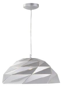 Searchlight 6242SI Origami Ceiling Pendant Light In Metallic Silver
