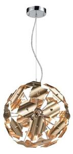 F2392-5 Ceiling Pendant In A Gold Colour - Dia: 355mm