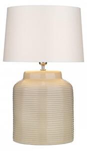 David Hunt Lighting TID4133+TAP4007 Tidal Table Lamp In Taupe With Shade