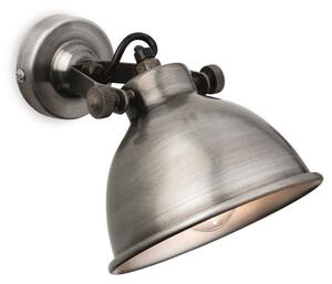 Firstlight 7646AS Mantis 1 Light Wall Light In Antique Silver