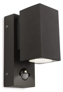 Firstlight 7676GP Dino Outdoor LED Single Wall Light With PIR In Graphite