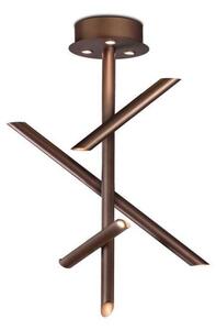 M5771 Take 7+3 Light LED Ceiling Light In Bronze