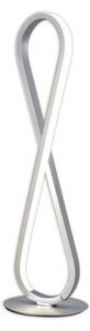 M5984 Bucle LED Table Lamp In Silver