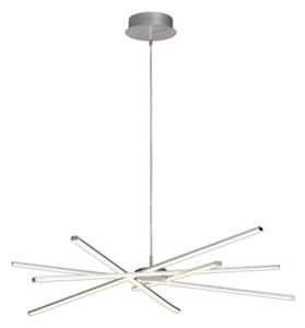 M5911 Star LED Large Ceiling Pendant Light In Silver And Chrome - Dia: 1030mm