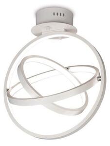 M5746 Orbital LED Flush Ceiling Light In White
