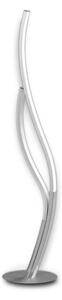 M6110 Corinto LED Large Table Lamp In Silver/Chrome - H: 850mm