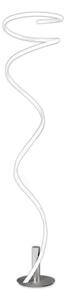 M6102 Helix LED Floor Lamp In Chrome/White