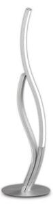 M6109 Corinto LED Small Table Lamp In Silver/Chrome - H: 560mm