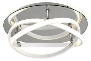 M5992 Infinity LED Flush Ceiling Light In White